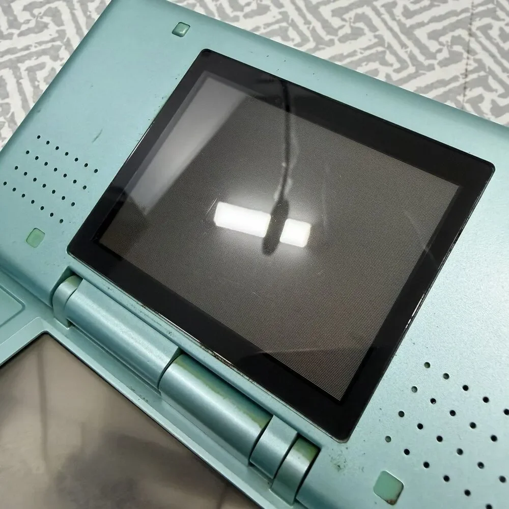 Nintendo DS Original Teal Console JPN Region Free Bundle Mario Kart GBA Tested